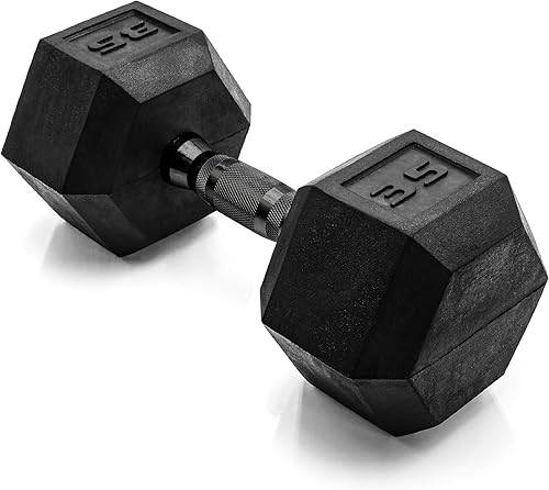 Miniatura 38 de CAP Barbell Coated Hex Dumbbell Weight - Single | 10-120 lbs | Multiple Options