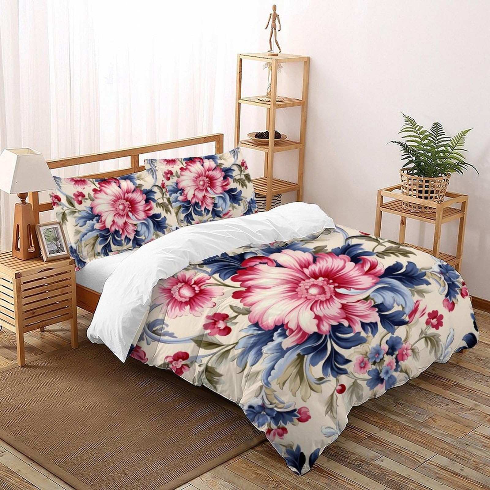 Housse de couette 3D enfant 200x200 avec 2 taies d'oreiller