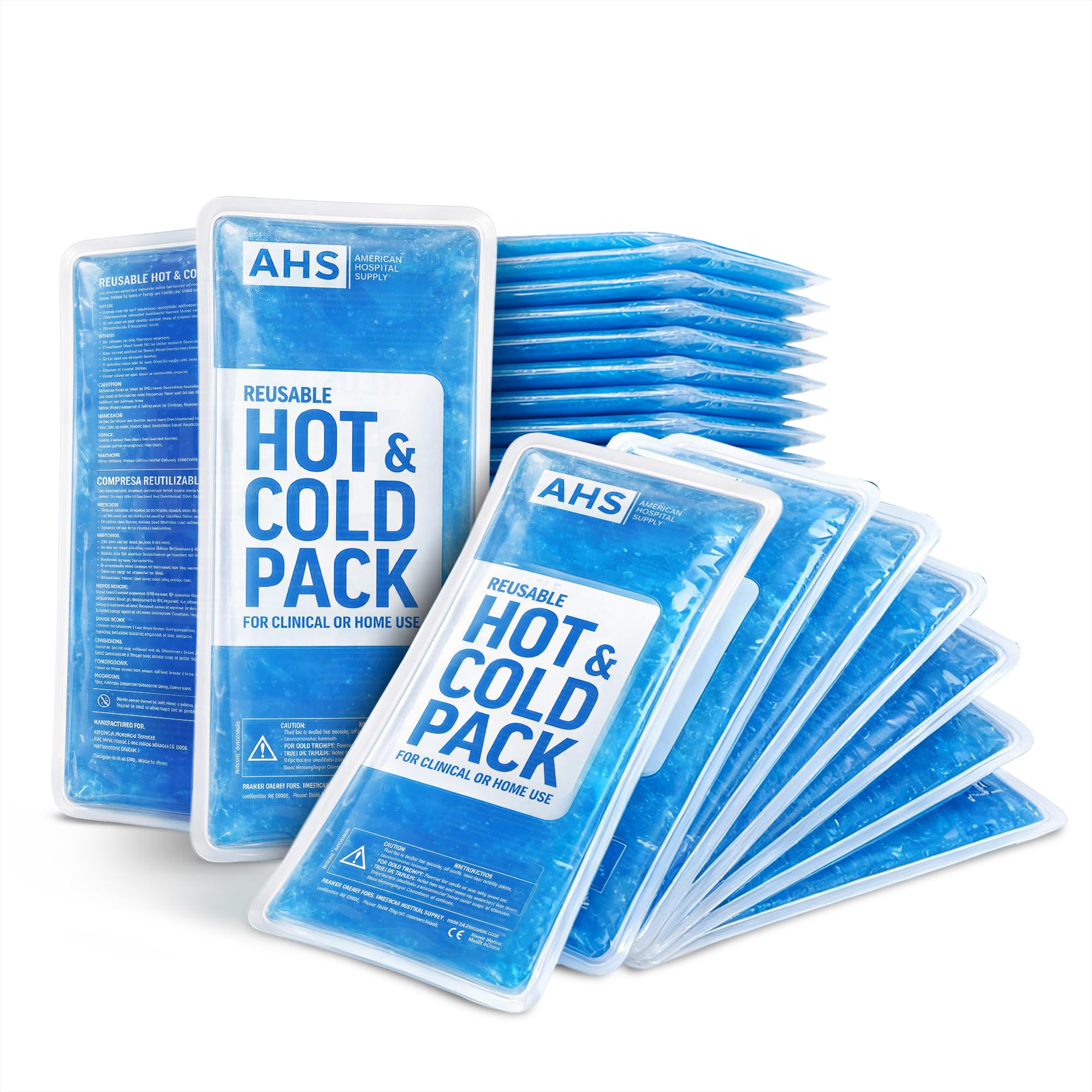 American Hospital Supply | Paquete reutilizable para frío y caliente | Caja de 12 pares (24 cada uno)