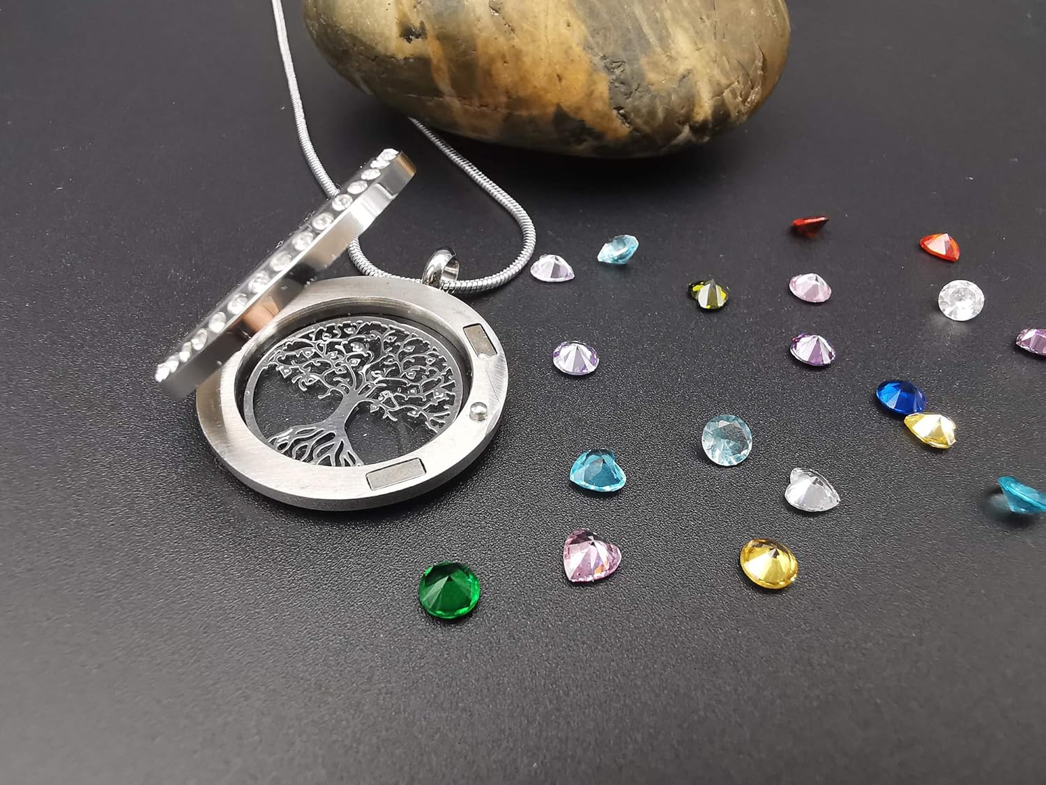 Family Tree of Life Floating Locket - Image 3