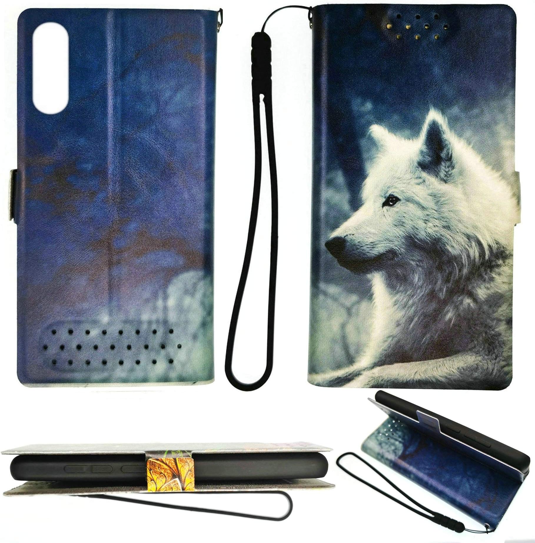 HUAYIJIE Flip Case for Alcatel TCL A2 A507DL TCL Signa 5004SPP Phone Case Cover LANG