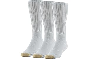 Gold Toe Men's Ultra Tec Performance Over-The-Calf Athletic Socks, Multipairs