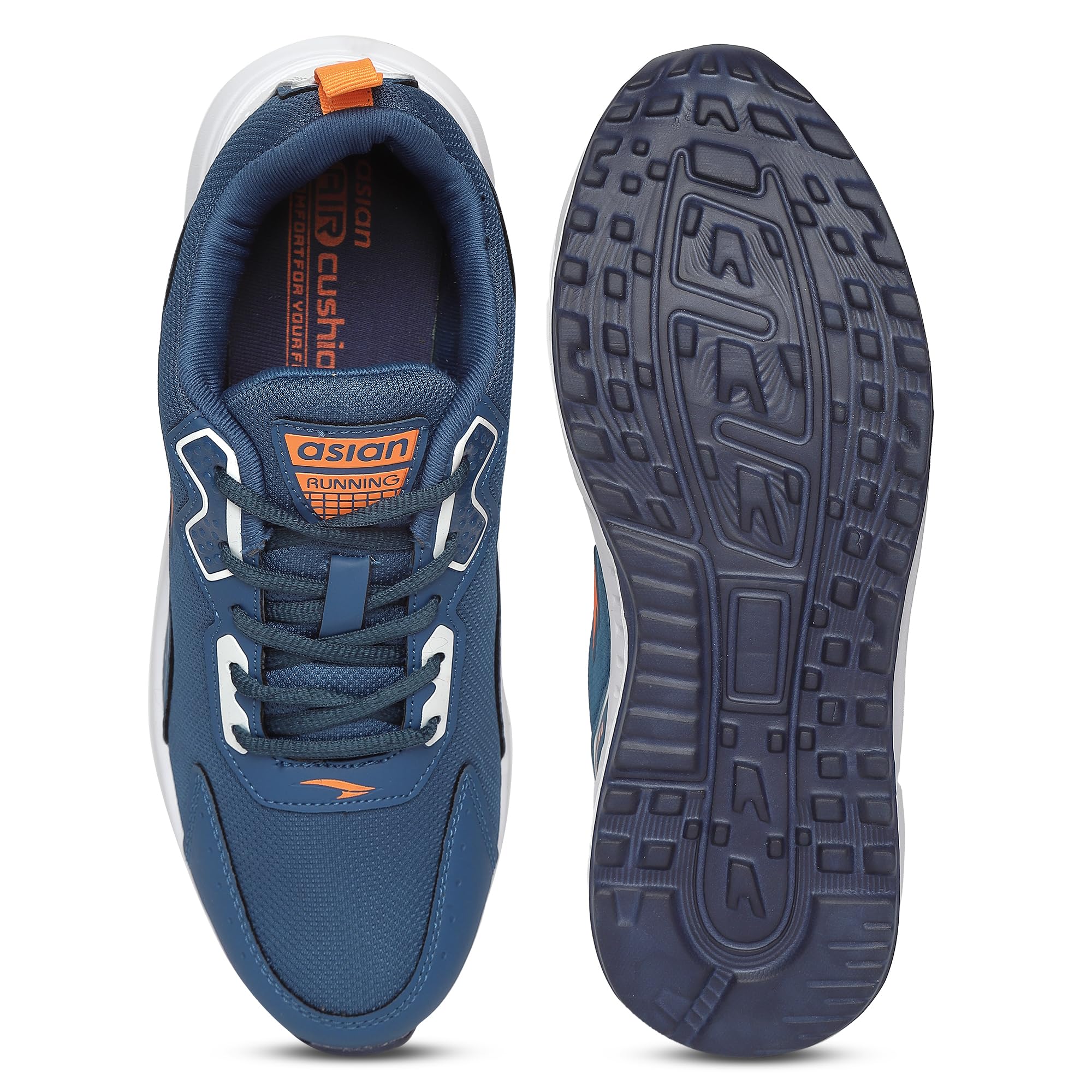 ASIAN Future-01 - Zapatillas deportivas para hombre, color blanco y azul