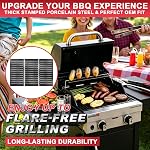 17 inch Infrared Grill Grates for CharBroil G460-0500-W1 Performance Tru Infrared 3 Burner Grill Replacement Parts, Char-broil 463371116 463370919 463344116 463370015 463335115 463335014 Parts, 3 PCS