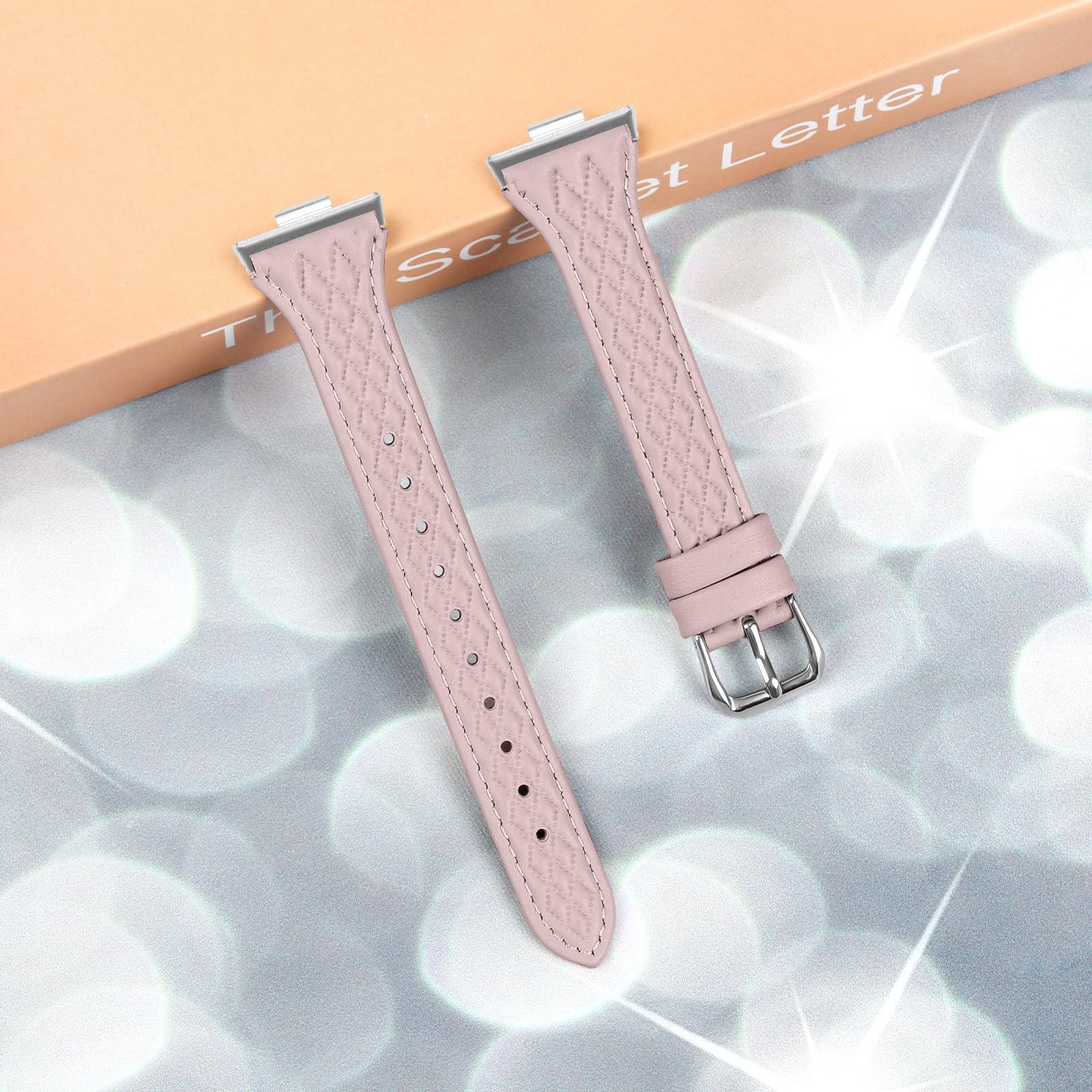 MVRYCE Leather Band Compatible With Huawei Watch Fit 3, 5.5