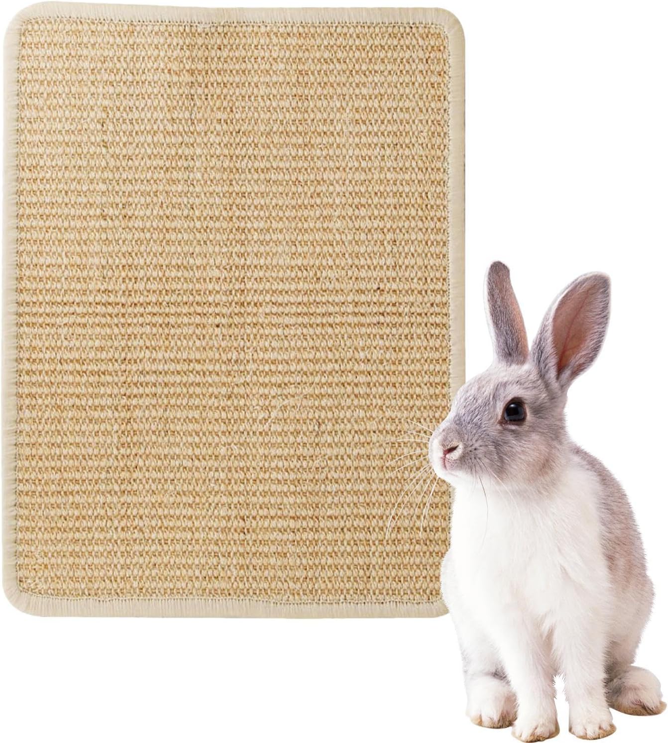 Amazon.com : Bunny Scratch Pad - Sisal Chew Mat for Small Pets ...