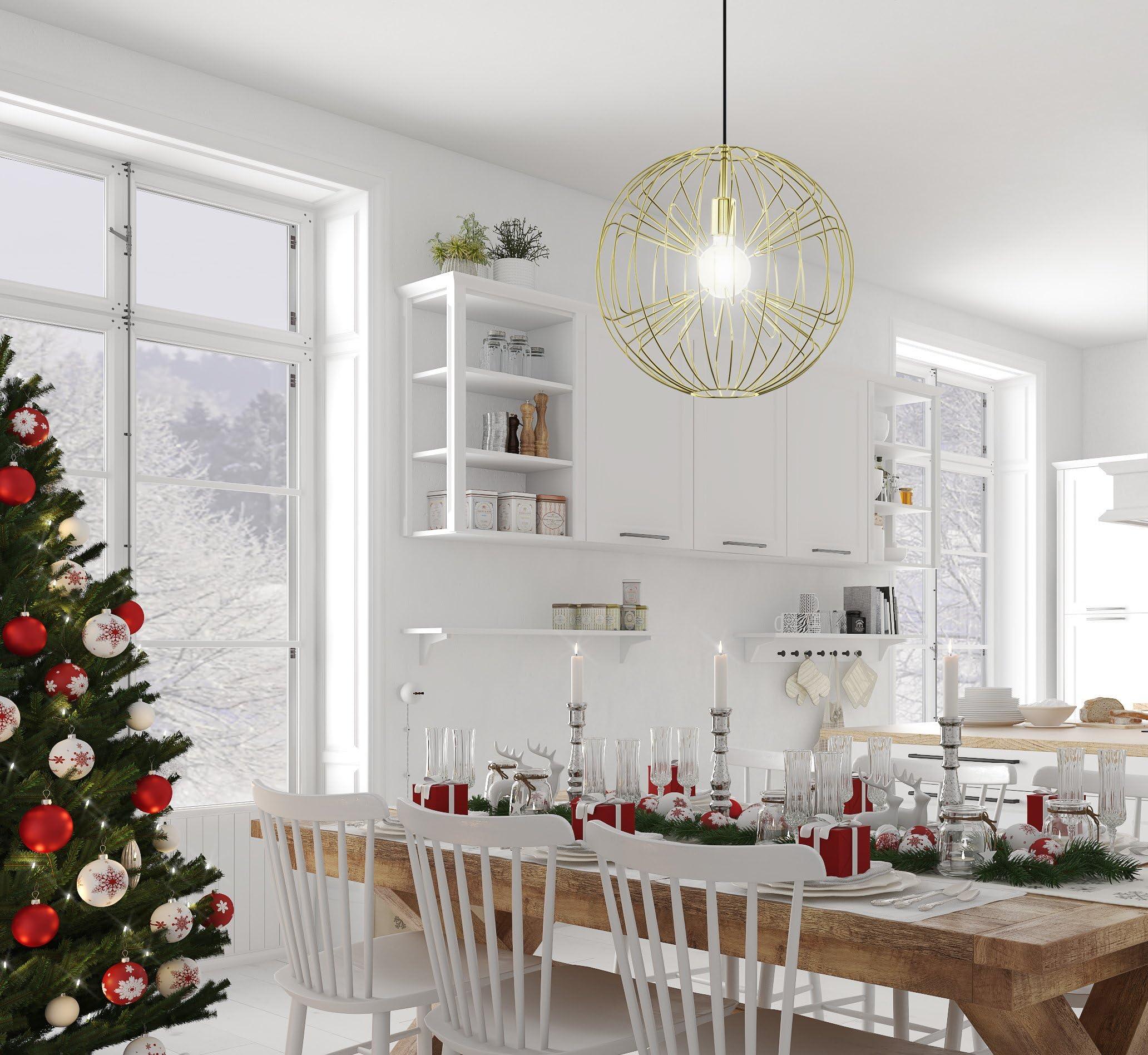 Eglo YORTH Lampadario A Sospensione In Acciaio Nichelato Opaco – 60W, Attacco E27, Design Moderno E Funzionale - 2