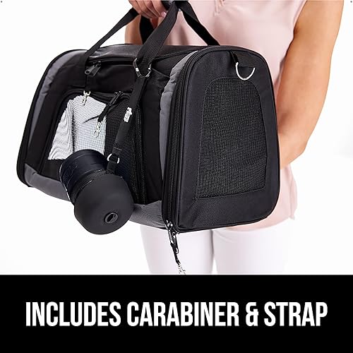 Miniatura 9 de Gorilla Grip Botella de agua para perros, dispensador de agua portátil para perros, 16 onzas a prueba de fugas, botellas de viaje para mascotas,