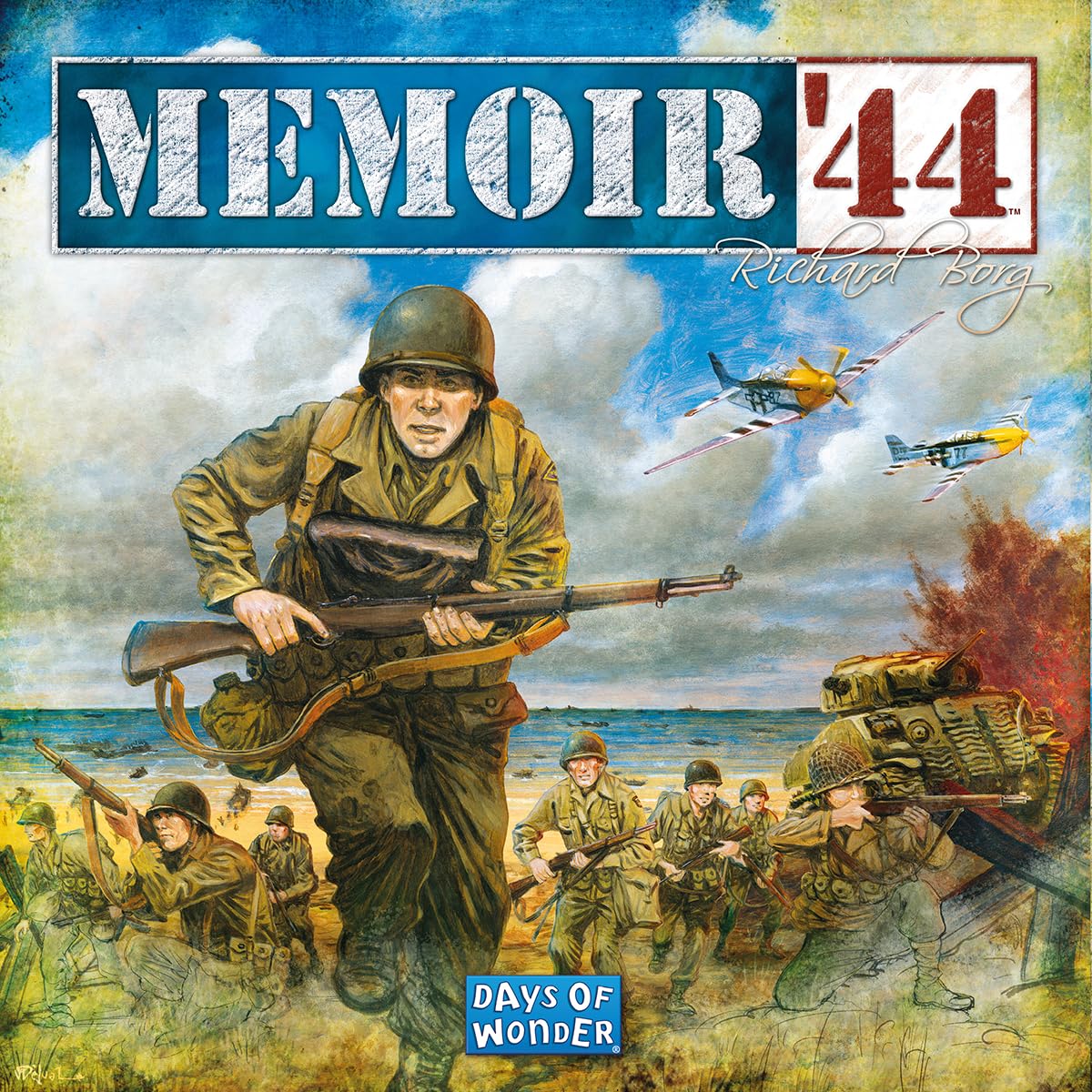 Memoir '44, Kennerspiel, 2-4 Spieler, 12+ Jahre, 30-45 Minuten, Deutsch