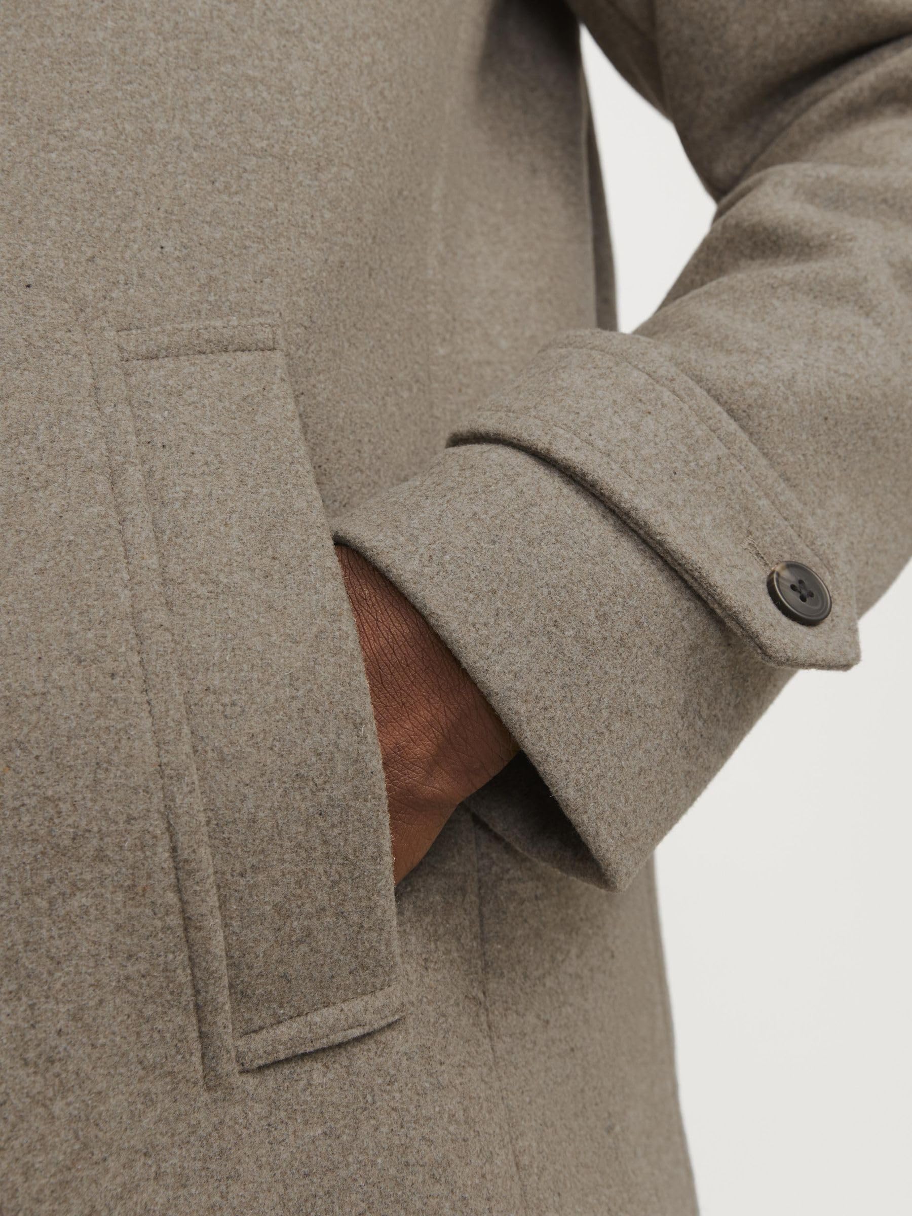 JACK & JONES Herren Jjemelton Wool Coat Sn Wollmantel (1er Pack)