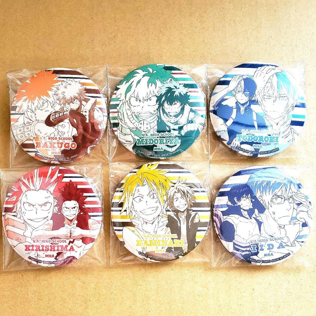 爆豪 切島 上鳴 缶バッジ 爆豪 切島 上鳴 缶バッジ