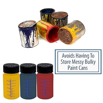 Amazon.co.jp: ペイントタッチアップボトル ブラシ付き