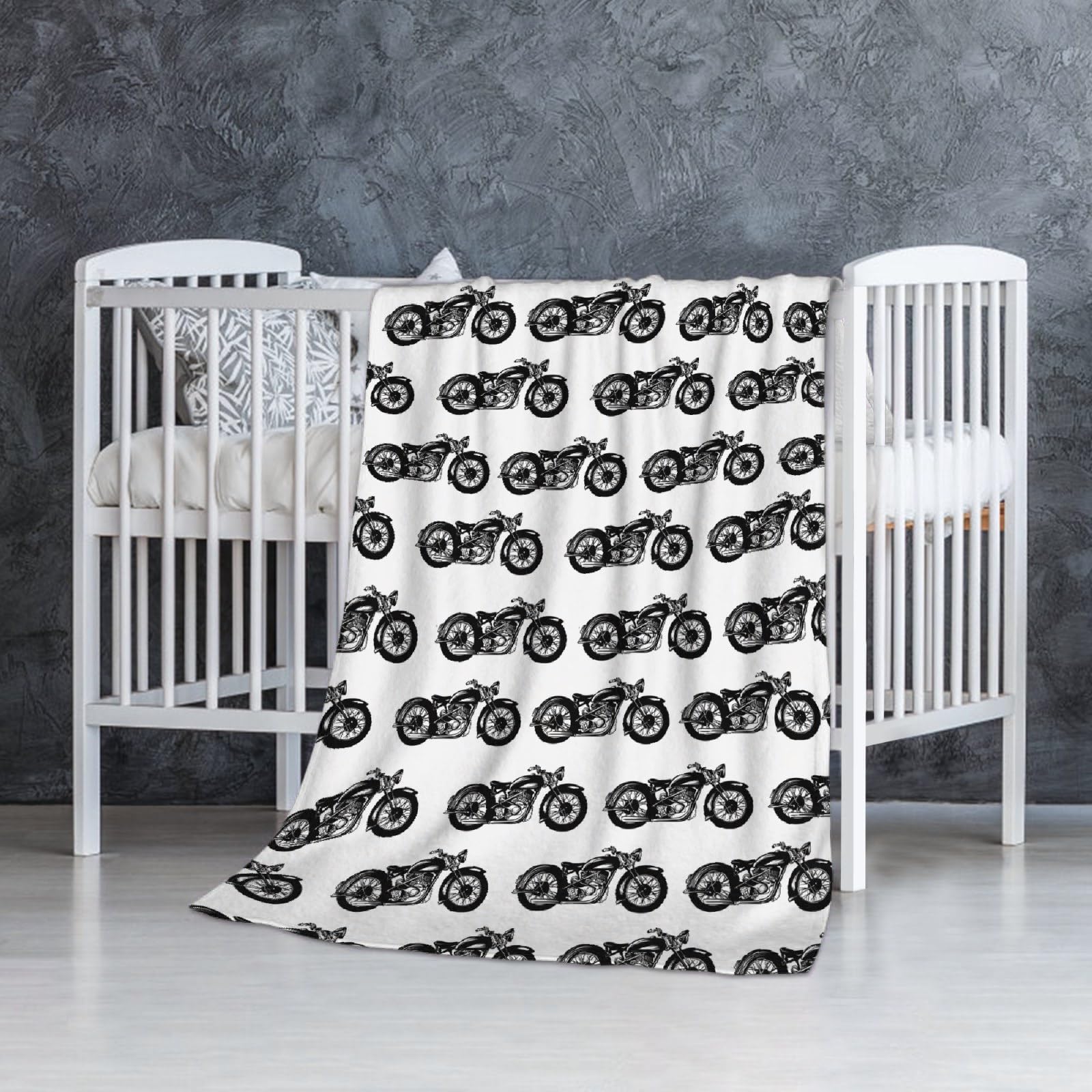 Dirt Bike Blanket Gift for Boys Kids Motorcycle Blanket Stuff