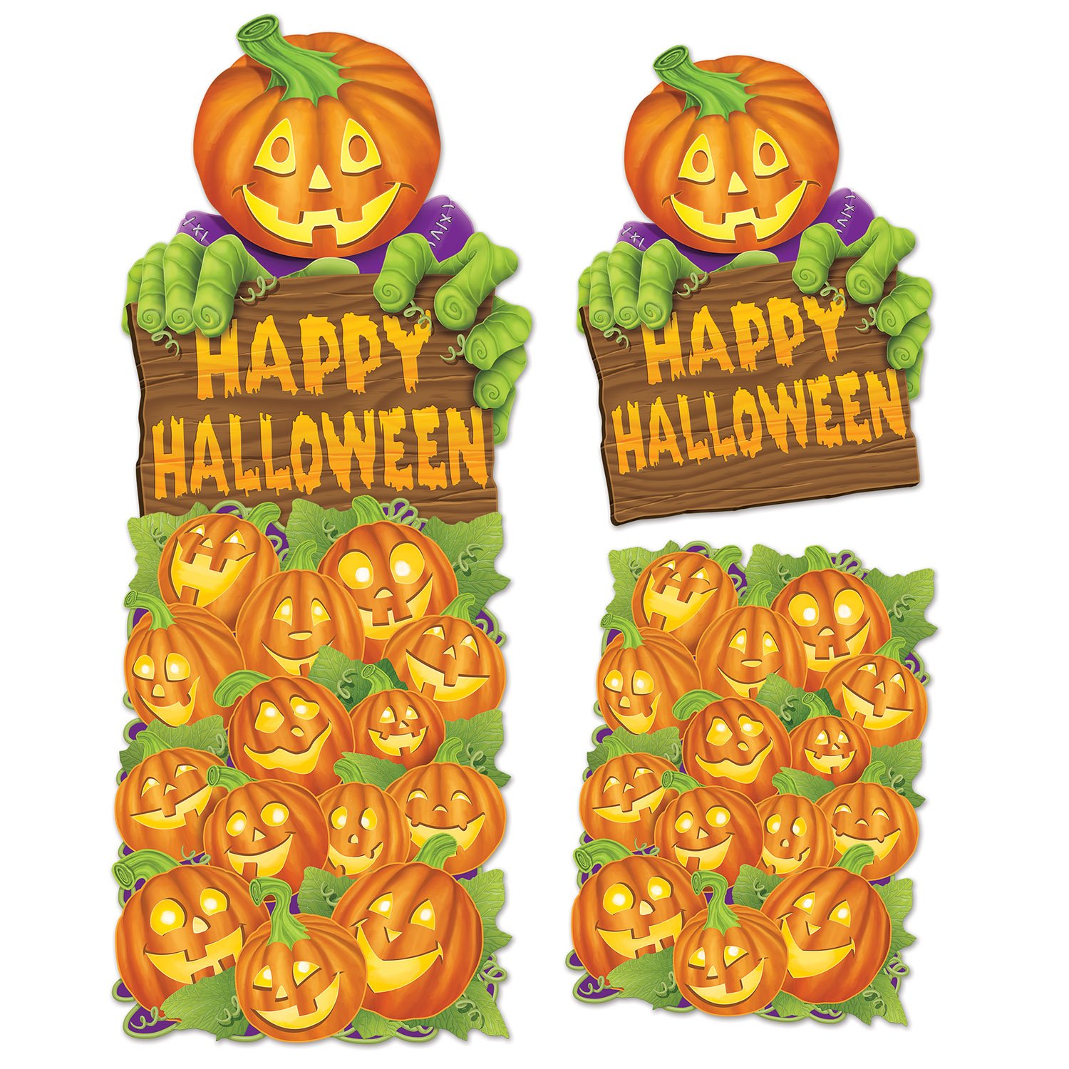 Décoration citrouille géante Beistle 01453 de 61 cm pour automne