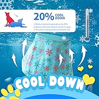 Vista 2 de Max Bandana de enfriamiento instantáneo para perros, bufanda transpirable para mascotas, toalla de hielo, suave para el cuello de mascotas