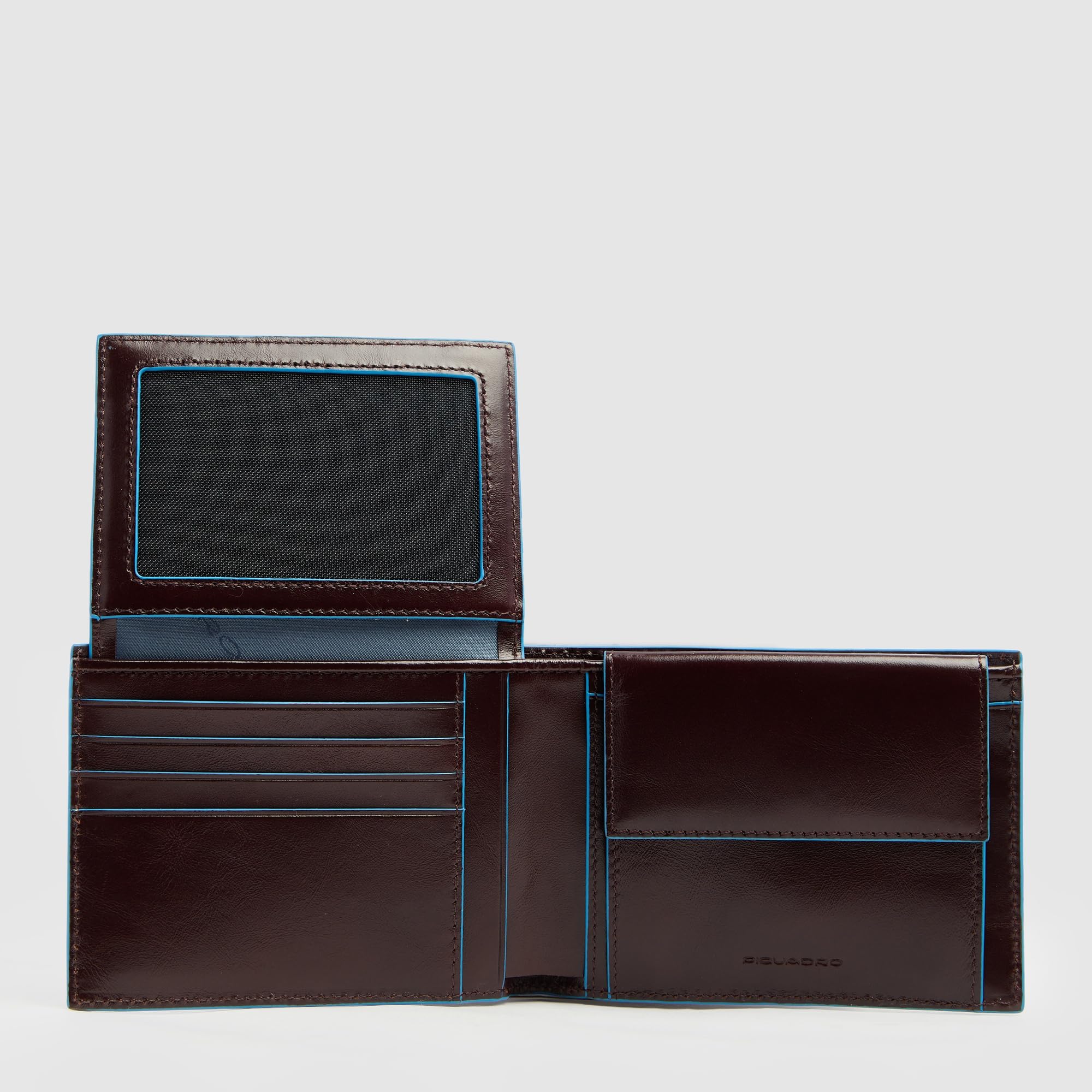 PIQUADRO Blue Square Portamonete, 12 cm