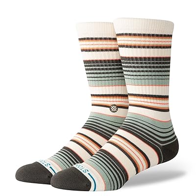 Stance Rockford Crew Knee High Socks Shoes Sea Green