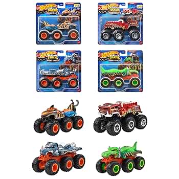 ホットウィール - ホットウィール ミニカー モンスタートラック 66台 まとめ売り 楽天市場】ホットウィール モンスタートラック 1:64 2パック