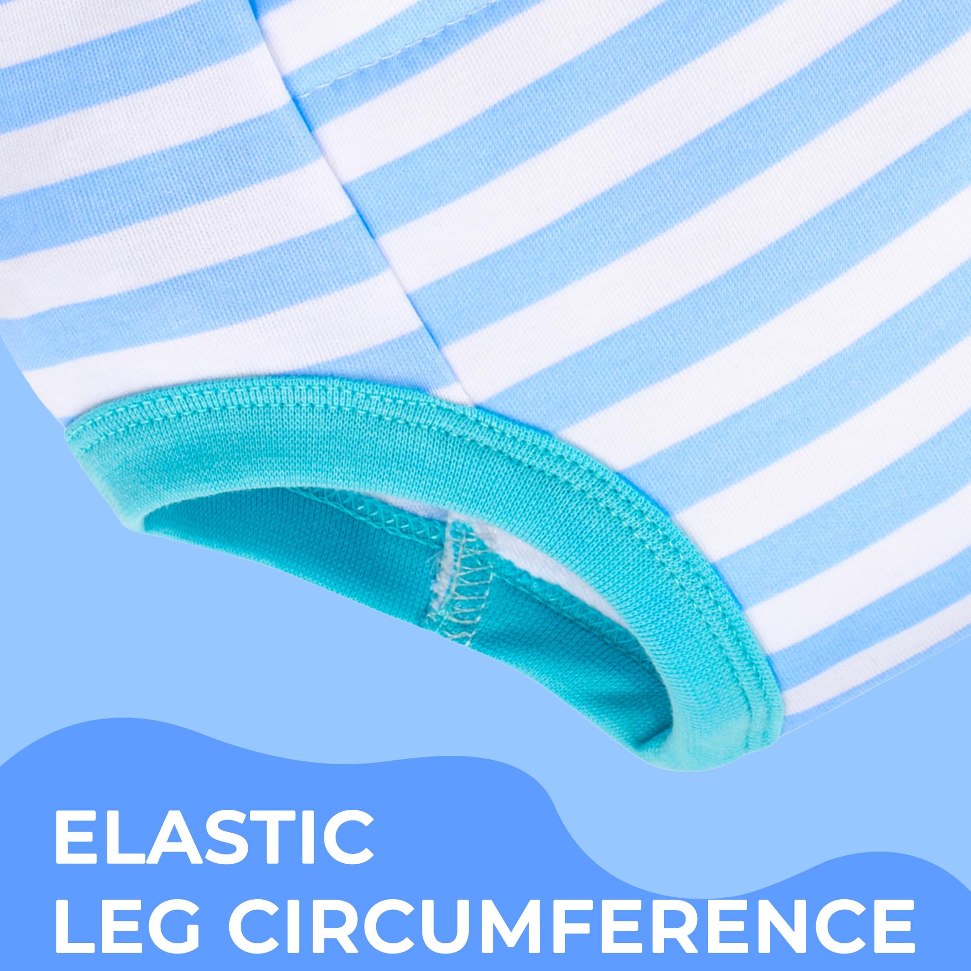 BIG ELEPHANT Toddler Nocnik Bielizna treningowa - Baby Boys Bawełniane spodnie treningowe do toalety 10 szt
