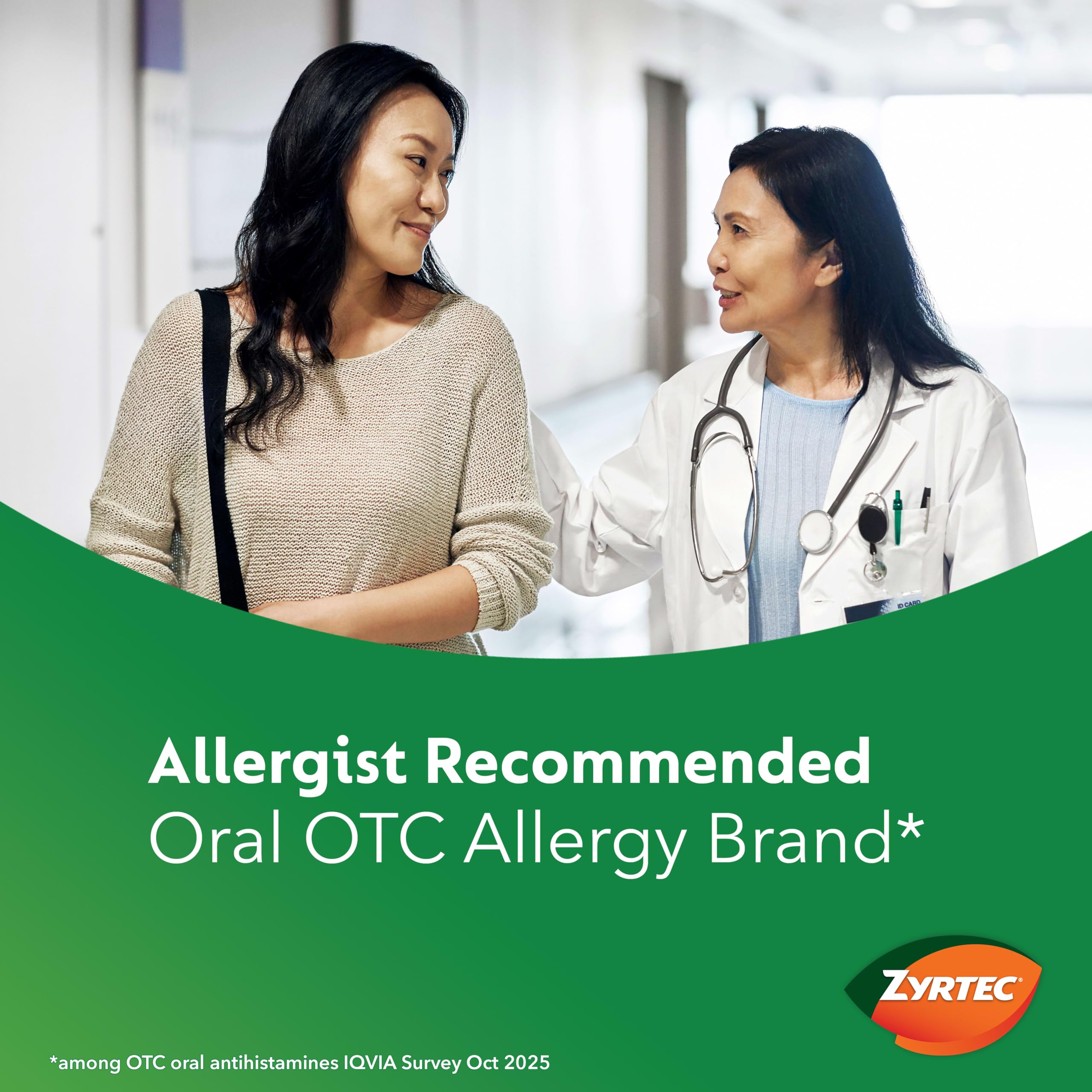 Zyrtec 24-Hour Allergy Relief Tablets, 10 mg Cetirizine HCl, 75 Ct — Amazon image 5