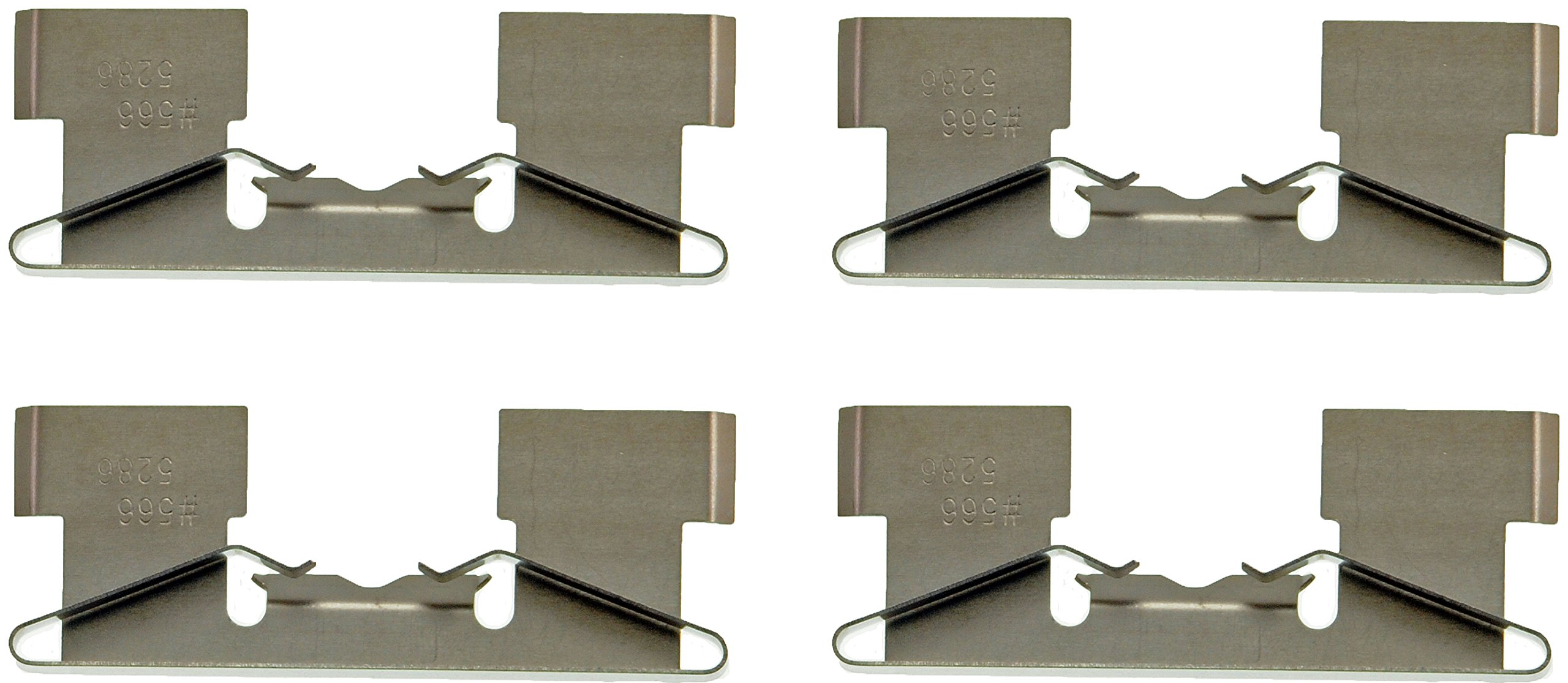 DISC BRAKE PARTS - Disc Brake Anti-Rattle Clip - Brake Pad Anti-Rattle Clip - Dorman's Disc Brake Anti-Rattle Clip is constructed from high-quality materials for a prolonged service life. Replacement restores the disc brakes to proper operation, helping to ensure road safety. - Chevrolet Metro 2001-98, Geo Metro 1997-95, Suzuki Swift 2001-89 - Dorman HW5286 Front Disc Brake Anti-Rattle Clip Compatible with Select Chevrolet / Geo / Suzuki Models, 4 Pack