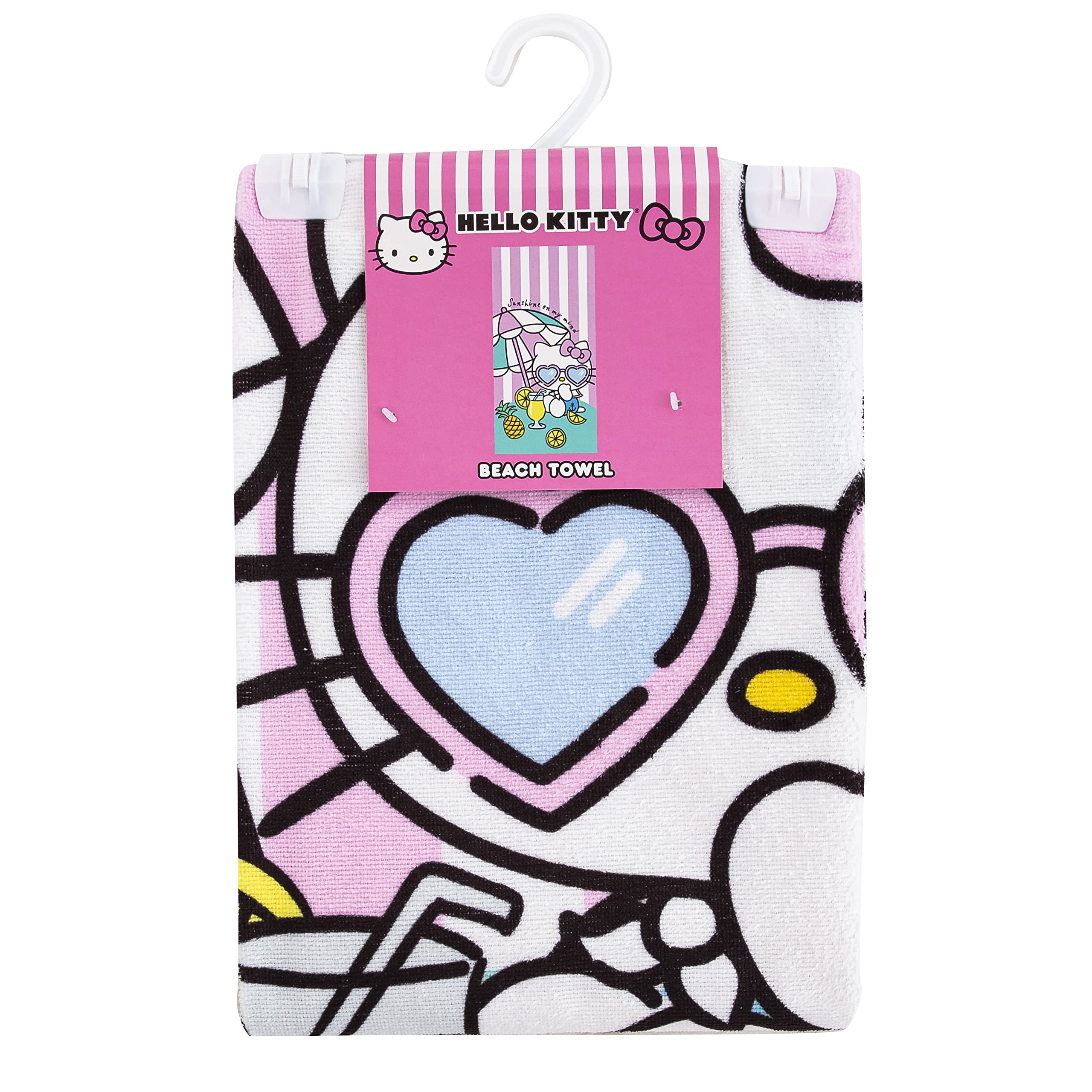 Northwest Telo mare, 76,2 x 152,4 cm, Hello Kitty ombrello bevanda