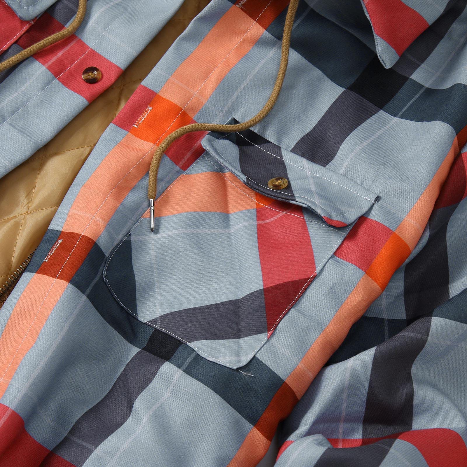 Camisa de franela de manga larga para hombre, de forro polar, con botones, para el tiempo libre, ajuste normal, forro polar, térmica, para hombre, de franela de manga larga, a cuadros,