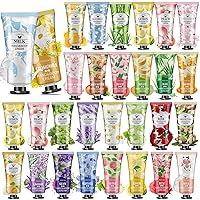 Vista 12 de Paquete de 154 regalos de crema de manos para mujeres, rellenos de cesta de Pascua, regalos del día de la madre, regalo de agradecimiento al