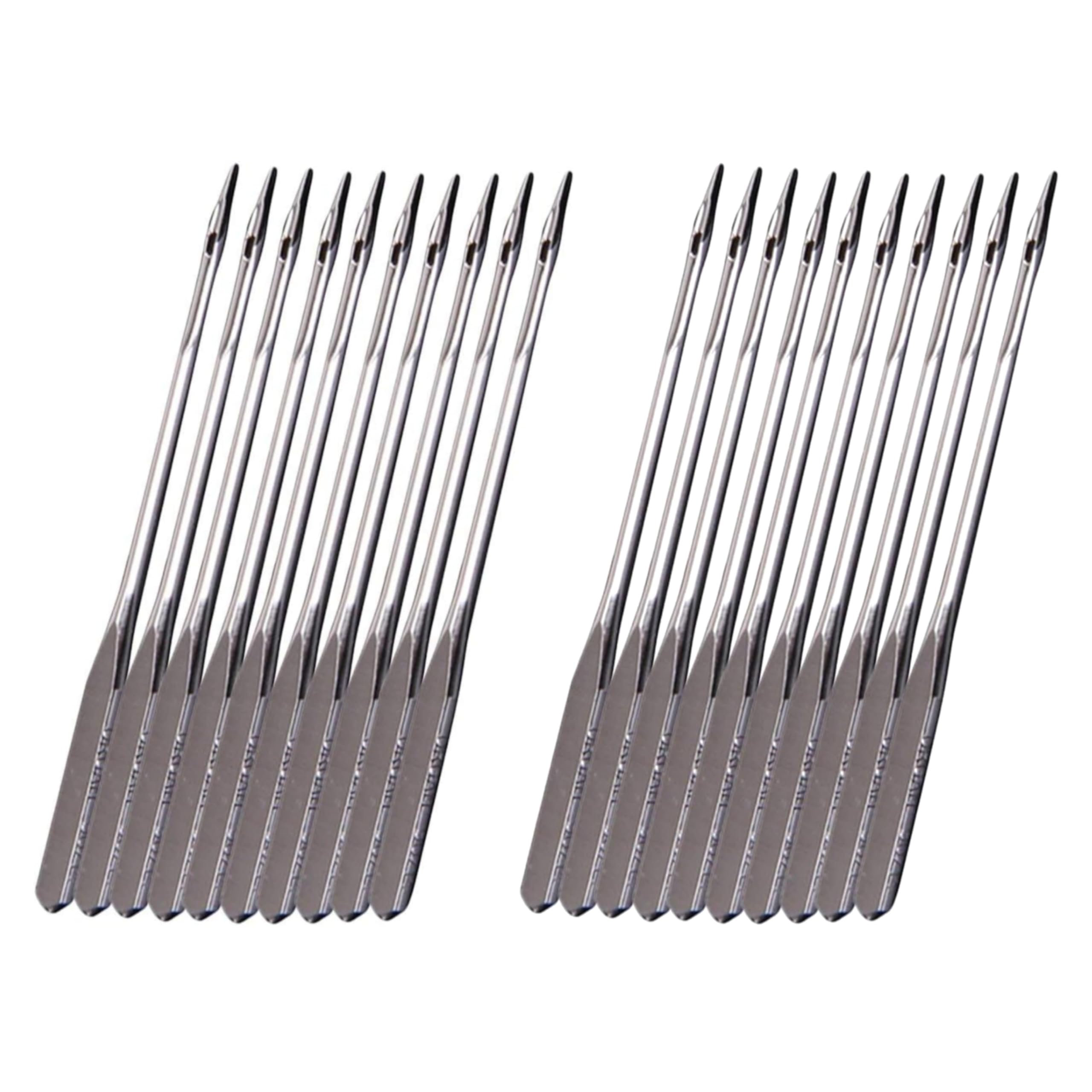 CLEZARO (Pack of 40) HA 18 Sewing Machine Needles | Stainless