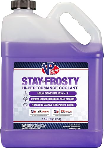 Miniatura 9 de VP Racing Fuels 23051 Stay Frosty - Refrigerante listo para carreras con fórmula 100% a base de agua, galón (paquete de 4)