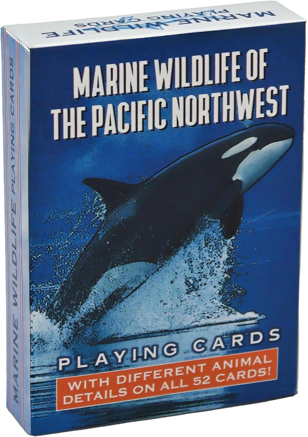 Paradise Cay Publications, Inc. Marine Wildlife of The Pacific Northwest - Playing Cards - Standard 52 Card Deck