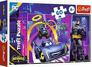 Puzzles - "60" - Batman and his vehicles/Warner Batwheels