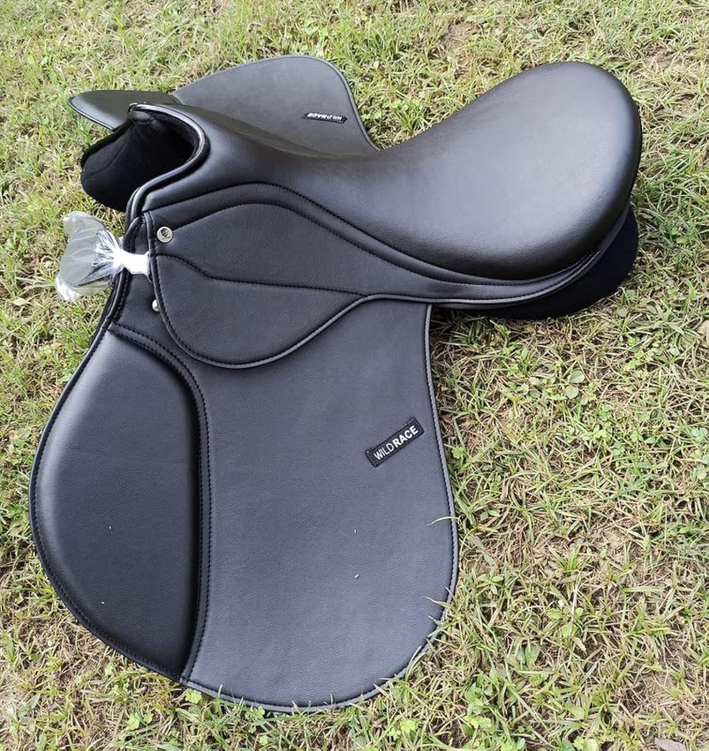 WILDRACE Synthetic Jumping Saddle, Inka Jumping Saddle