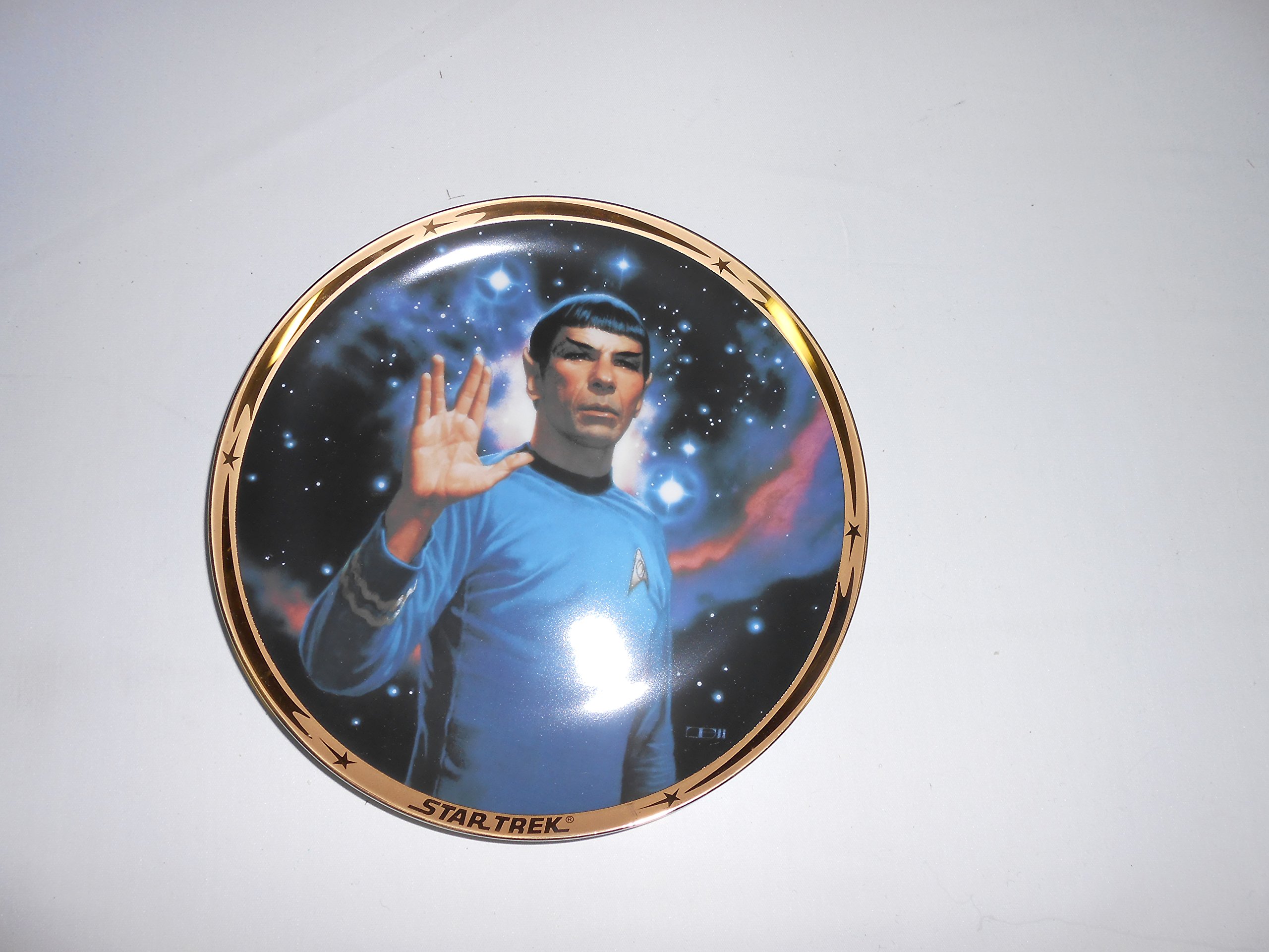 The Hamilton Collection Spock - Star Trek 25th Anniversary Commemorative Plate