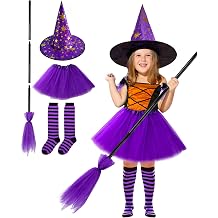 Toddler Witch Costume, Halloween Witch Costume Accessories Girls