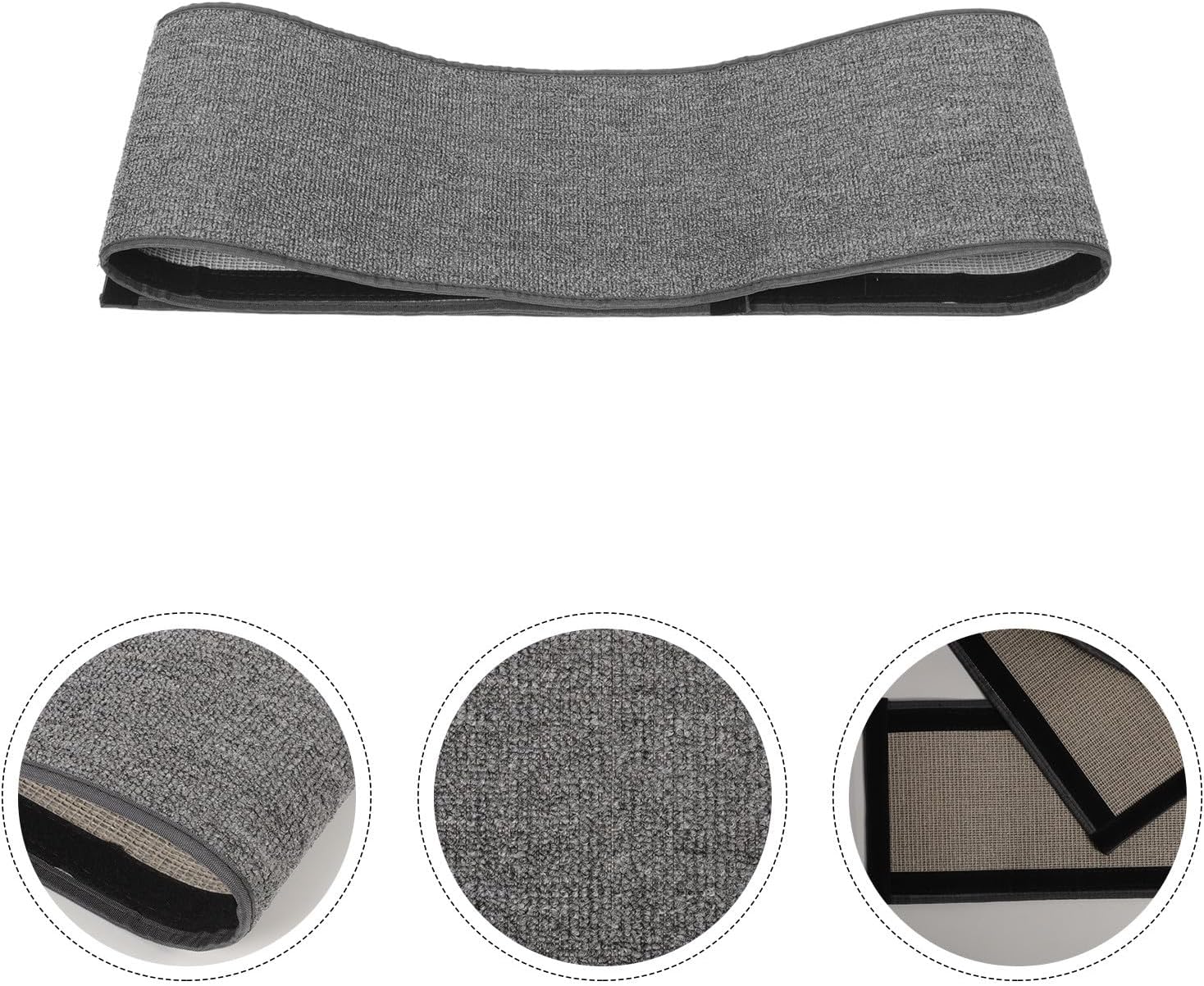 Alasum Cat Exercise Wheel Replacement Pad Wear-Resistant Plastic Cushion Mat for Silent Indoor Cat Running Wheel Fitness Track Suitable for Home Use