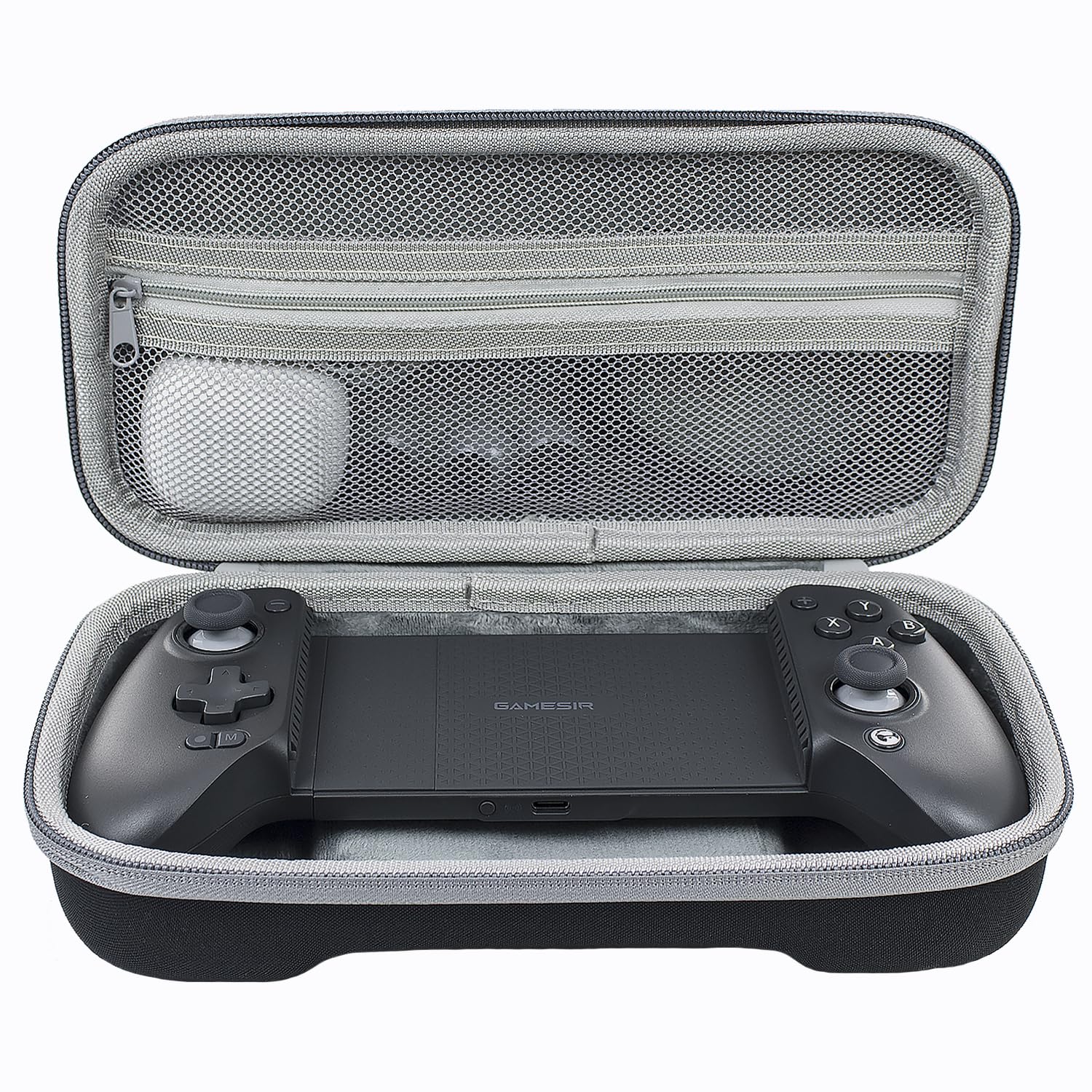 YIIWAY Estuche Duro Funda Case Compatible con GameSir G8 Plus / GameSir G8, Funda Solo - Negro YC84003