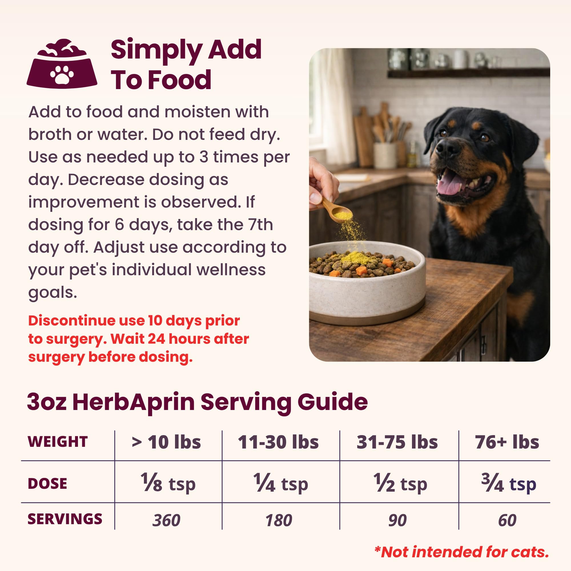 Glacier Peak Holistics HerbAprin Pain Relief & Joint Comfort for Dogs 3 oz — Amazon image 5