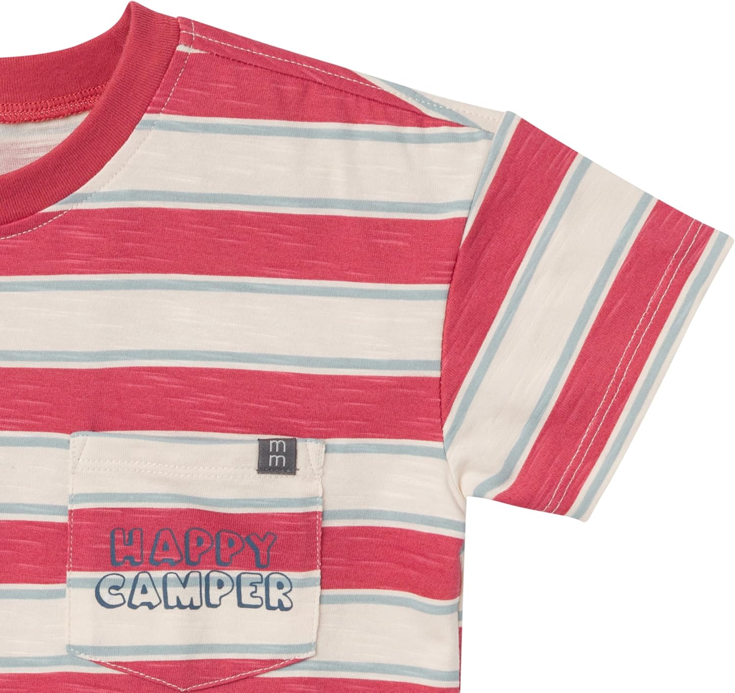 Modern Moments by Gerber baby-boys 2-piece Top & Cargo Short Set - Image 3