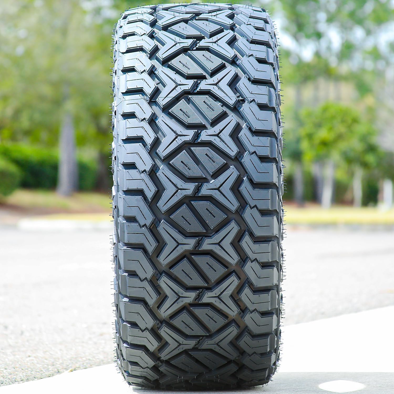 Gripmax MaxGrip R/T+ R/T All-Terrain Mud Off-Road Light Truck Radial Tire-33X12.50R18LT 33X12.50X18 33X12.50-18 122Q Load Range F LRF 12-Ply BSW Black Side Wall