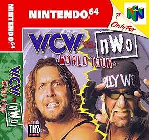 WCW VS NWO World Tour Wrestling (Nintendo 64 N64) - Cartouche