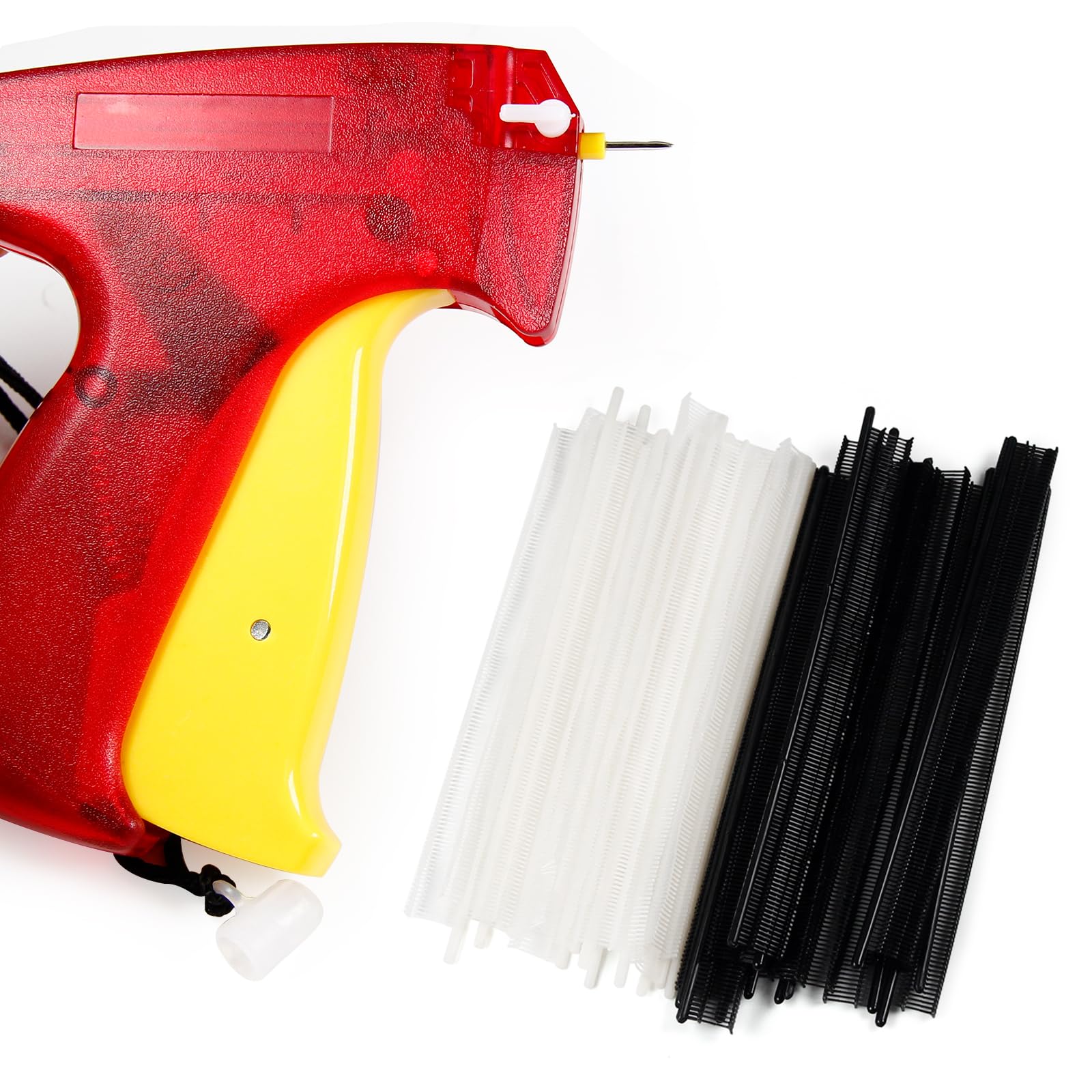 Utoolmart 5000 Pezzi Puntine Per Taglierina Etichette - 12 Mm In Nylon Trasparente Per Abbigliamento - 3