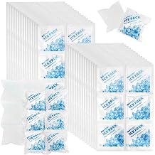 Reusable Ice Packs for Coolers - Long-Lasting Gel Freezer Packs for Lunch Boxes, Shipping, Camping, Beach & Fishing | Keep Food/Drinks Fresh