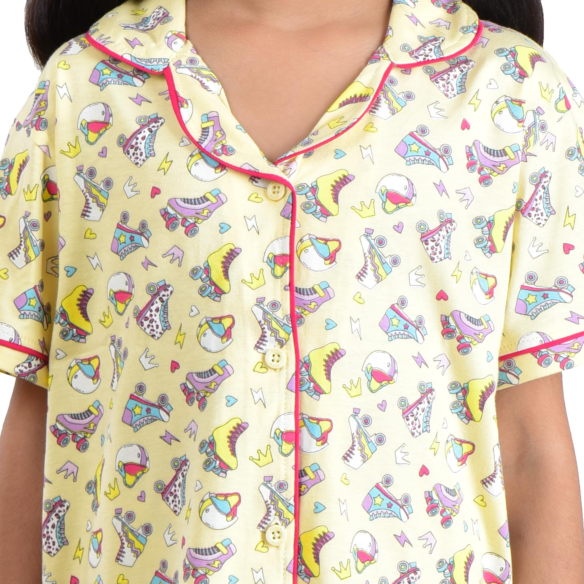 Clothe Funn Set da notte in cotone per ragazza