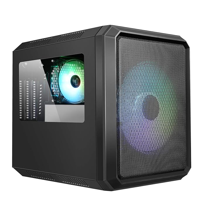 Buy iTek Case QBO 8 EVO Micro ATX, USB3, 200+120mm ARGB Fan, Card