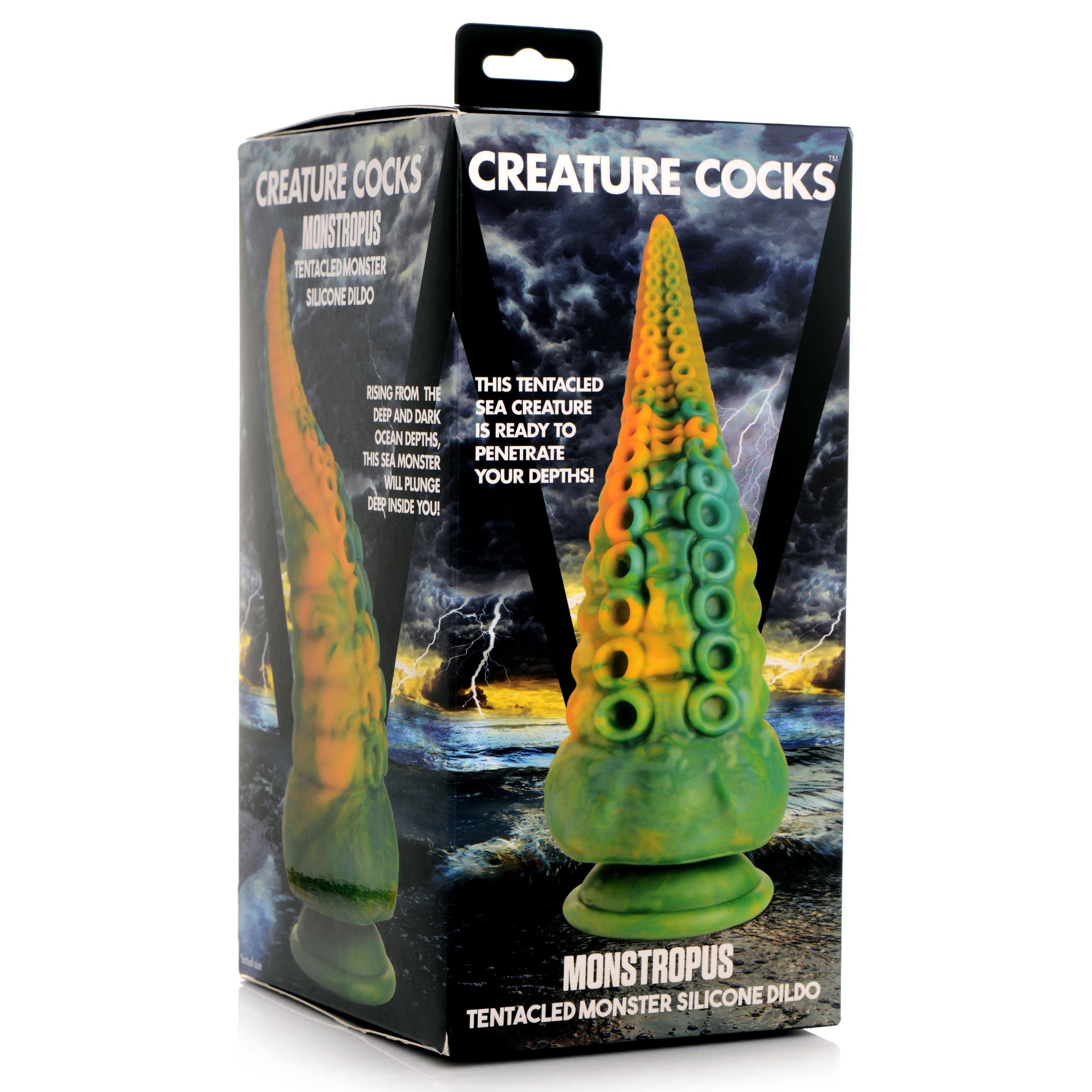 CREATURE COCKS Monstropus Tentacled Monster Silicone Dildo