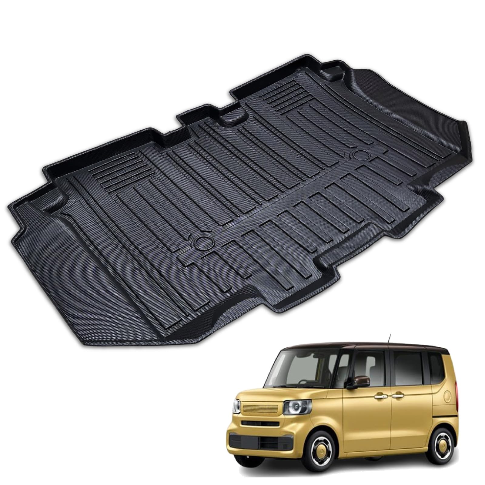 Amazon | N-BOX JF5 JF6 フロアマット | 2列目 後部座席 1pc | 車種 