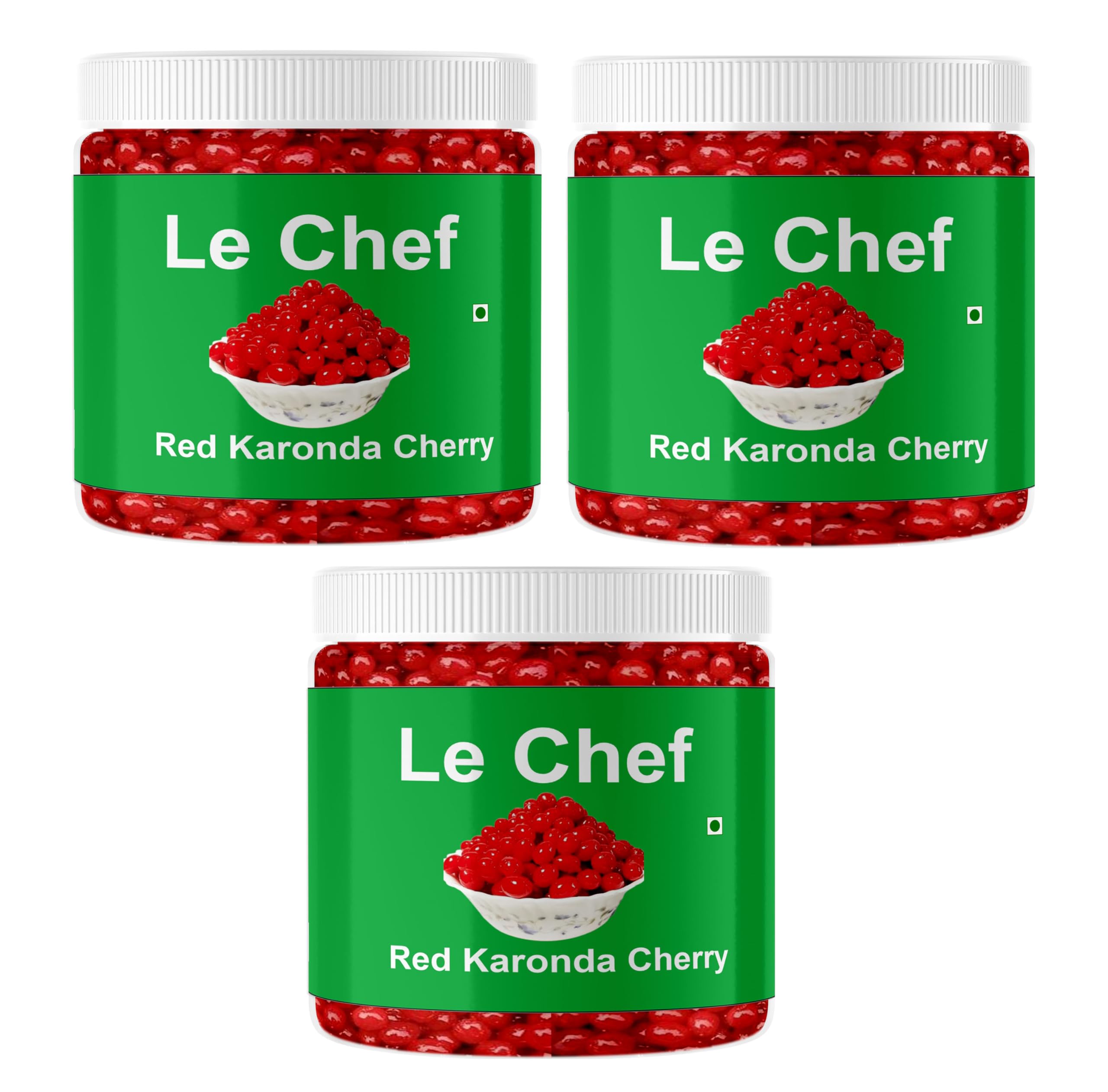 Le Chef Premium Karonda Red Cherries 250 gm X 3 | Combo Pack Of 3-image-14