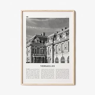 Versailles Print Black and White, Versailles Wall Art, Versailles Poster, Versailles Photo, Versailles Décor, France Yvelines, Île-de-France
