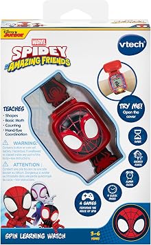 VTech Spidey and His Amazing Friends Spin Learning Watch